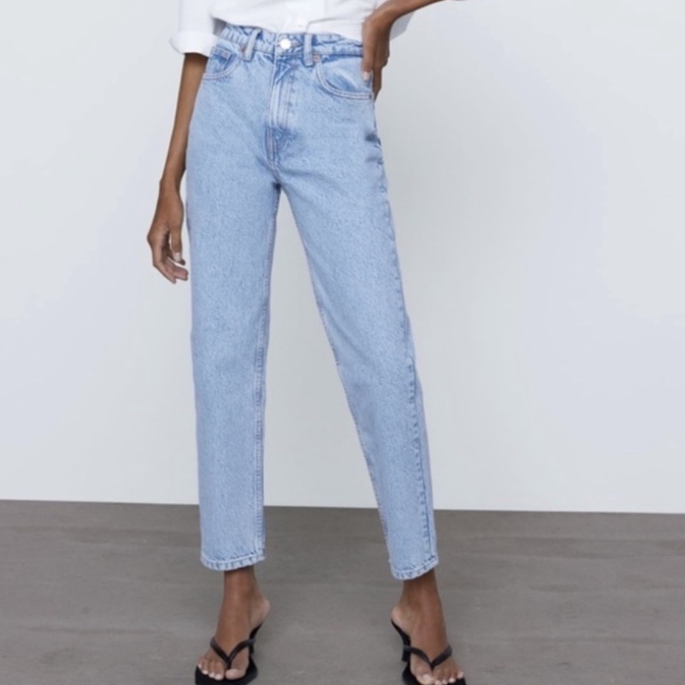 Zara mom jeans